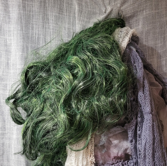 🎃 Zombie Dream Short Silk Layered Dress Halloween with accessories - Picture 11 of 15